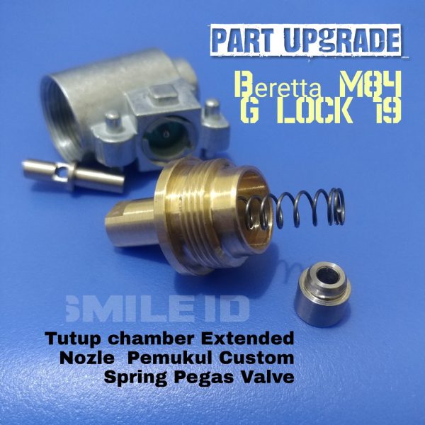 Gambar PART UPGRADE KIT GLOCK 19 – BERETTA M84 Rp250,000.00
